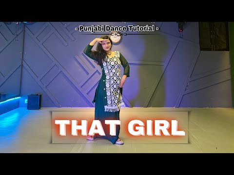 Punjabi Dance Tutorial : That Girl | Learn Dance | Chahat Vaish #trending