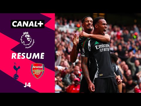 Le résumé de Tottenham / Arsenal - Premier League 2024-25 (J4)