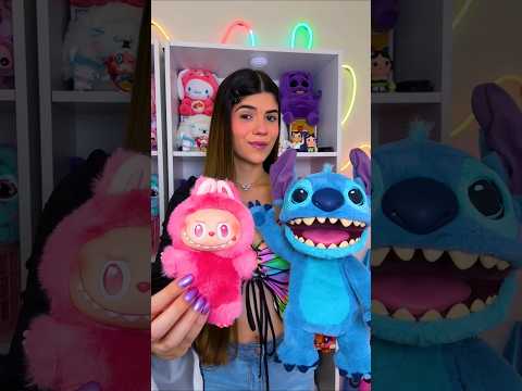 Escoge con qué te quedas: LABUBU o STITCH??🔥😱