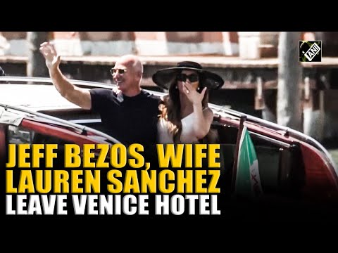 Jeff Bezos, wife Lauren Sanchez leave Venice hotel after three days of star-studded wedding