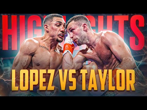 Teofimo Lopez vs Josh Taylor HIGHLIGHTS | BOXING FULL FIGHT HD