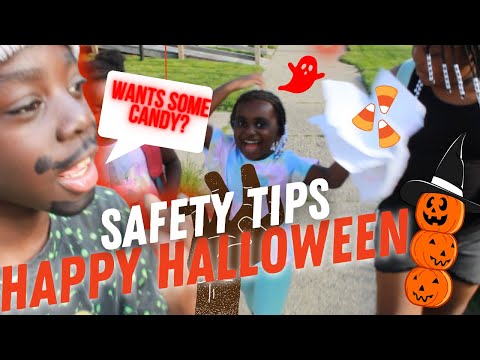 SAFETY TIPS FROM THE MELANIN KIDS| HAPPY HALLOWEEN 2022