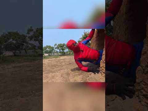 Spiderman vs monster