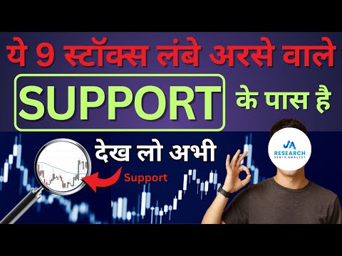 Stocks at #Support | Best Stocks available on Long-term Support zone | Stocks to Watch #JAResearch