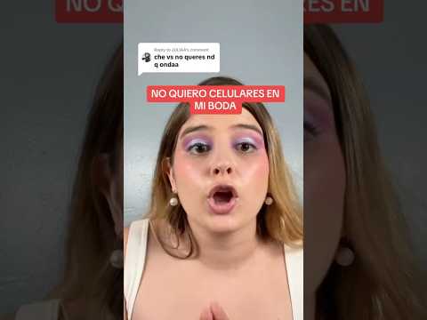 No quiero celulares en mi boda