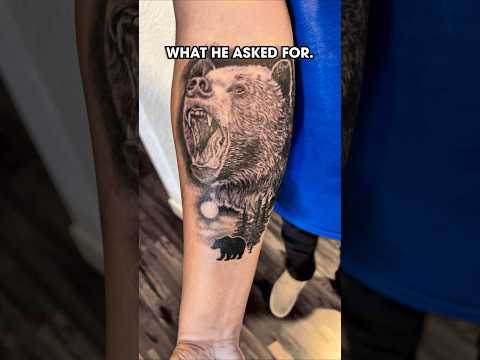 Worst Tattoo Request I Got This Week Pt. 2 ??โโ๏ธ | #tattooartist #viral