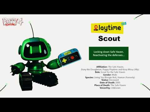 Poppy Playtime Chapter 4 VOICELINES & SOUNDBOARDS PART 1 Safe Haven Voicelines