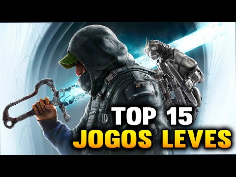 TOP 15  Melhores jogos LEVES para PC FRACO ATUAL - Gráficos Realistas
