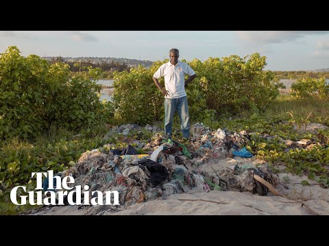 YouTube video thumbnail: Clothes From UK Brands Found Discarded in Ghana Wetland Dumps