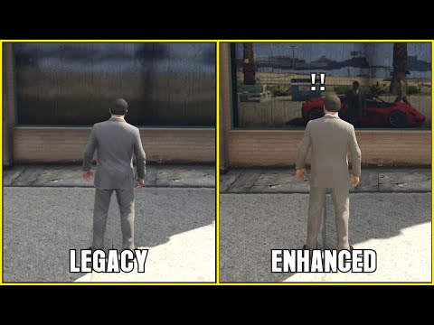 GTA V Legacy vs GTA V Enhanced: Every Major Difference