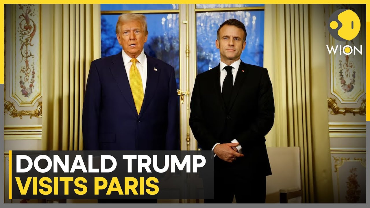 Trump & Macron Meet in Paris as Notre Dame Reopens to the World | World News | WION