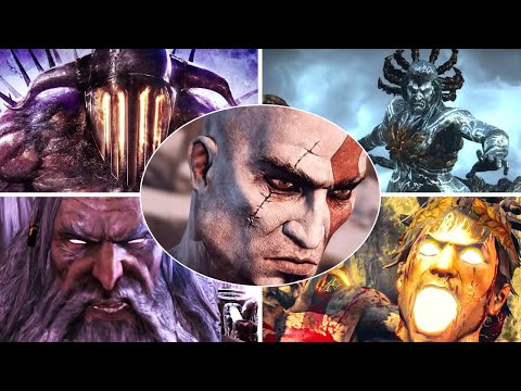 GOD OF WAR 3 All Boss Fights / Bosses And Ending (Extreme Graphics Mod) 4K 60FPS Ultra HD