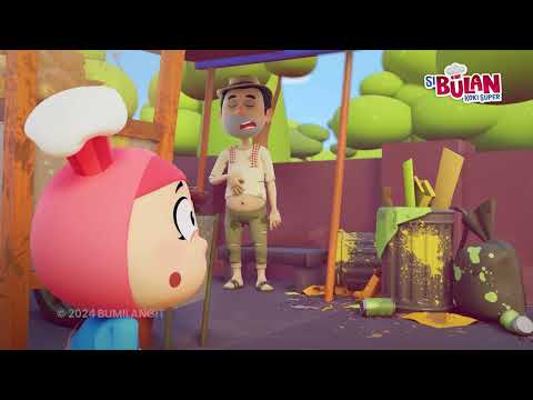 BULAN DAN MEONG BERBURU TELUR!? | SI BULAN KOKI SUPER | ANIMASI ANAK | KARTUN LUCU | DOA ANAK