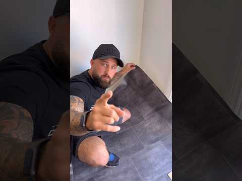 How To Cut Corner In Vinyl Flooring #vinyl #diy #shorts