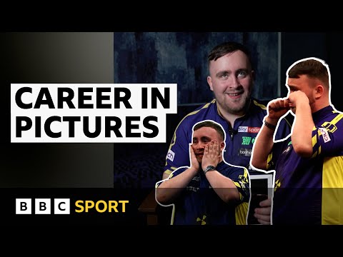 Luke Littler looks at his career in pictures | BBC Sport
