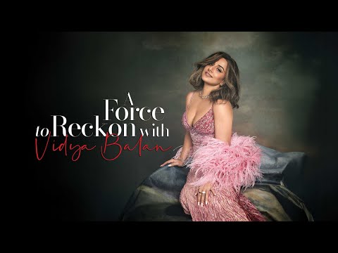 A Force to Reckon With" | Vidya Balan x Peacock Magazine x Falguni Shane Peacock