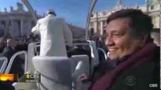 Pope Francis Picks Up a Hitchhiker