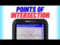 Finding Intersection Points on TI-84