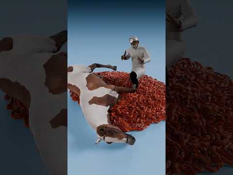 Horse Intestines vs Human Intestines