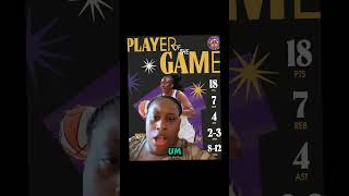 Nneka with the great games this season for #greenscreen La sparks despite losing season #explorapage