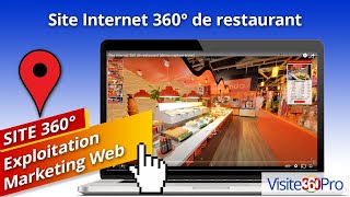 Site Internet 360 de restaurant