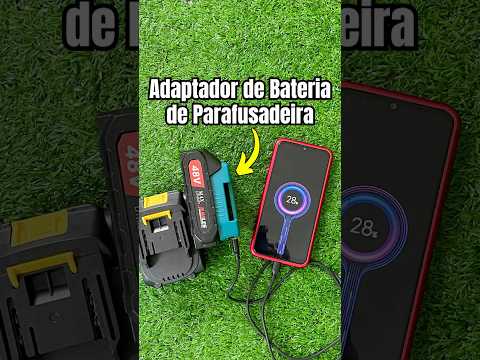 Esse Adaptador Transforma a Bateria de Parafusadeira em um Power Bank 💥😮
