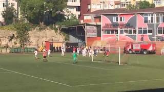 Karagümrük'ün Bugsaş A.Ş. 'ye 90+2'de Gökcan Gelmen'le Bulduğu Gol