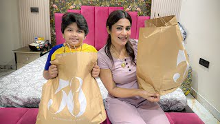 Papa ne Karai mummy ko dher sari shopping