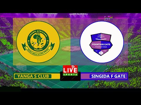 #live : YANGA SC  3  -  0  SINGIDA F GATE  LIGI KUU TANZANIA BARA