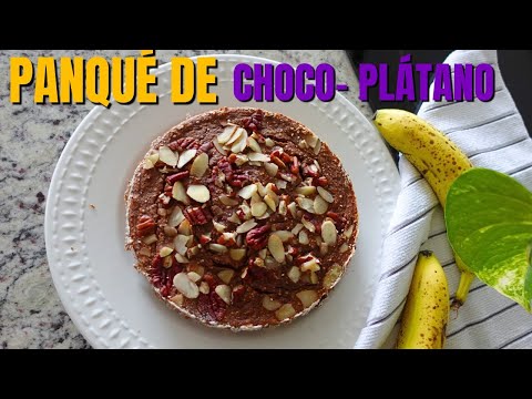 Panqué de chocoplátano con amaranto #balanceandolavida