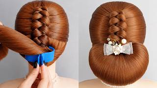 TOP 3 Stunning Elegant Bun Hairstyles for Wedding Day | Modern & Stylish Hairstyles for Ladies