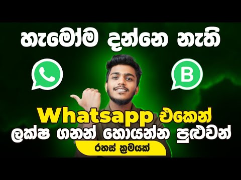 Earn Emoney using WhatsApp | WhatsApp income idea (not guaranteed) | online jobs sinhala in WhatsApp