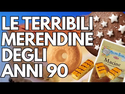 LE TERRIBILI MERENDINE DEGLI ANNI 90