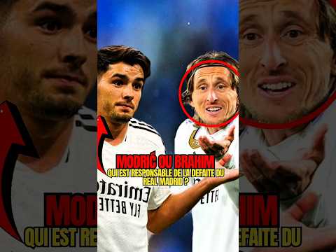 Modrić n'a pas fait de mauvaise passe, c'était la faute de Brahim 😳😰 #football #foot #realmadrid