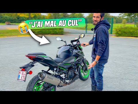 900€ L'ÉCHAPPEMENT DE SA NOUVELLE MOTO ! (Kawasaki Z500)