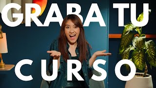 Guía DEFINITIVA para grabar tu CURSO ONLINE paso a paso