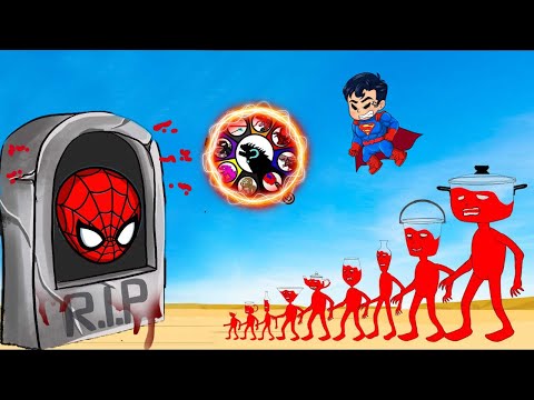 Rescue SPIDERMAN From Evolution Of MONSTER RADIATION : Returning From The Dead SECRET - FUNNY #2