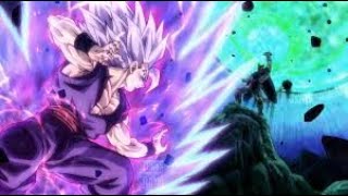 غوهان يستعمل تحول الوحش ضد سيل و يحاول هزيمته بمساعدة بيكولو dragon ball super heroes AMV
