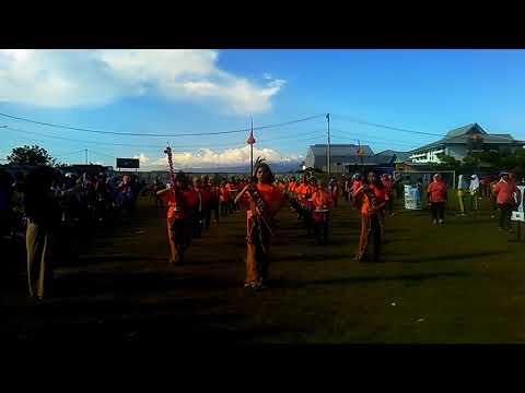 Drum band SDN 15 Palu Sulawesi tengah pada Acara p