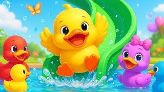 Waddle Waddle Little Duck 🐥 | NEW 3D Duck Song for Kids | Fun Nursery Rhyme & Kids Song