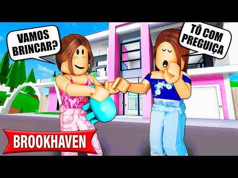 MINHA IRMÃ MAIS VELHA É UMA PREGUIÇOSA! | Historinhas Brookhaven RP | Roblox