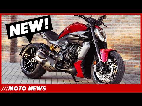 Moto News: New Ducati XDiavel V4, RGNT Turbo, Rossi R1 Special & More!