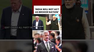 Jaishankar Speaks Tough: India Rejects ‘Broker Role’ | Big Statement on Pakistan #pakistan #india