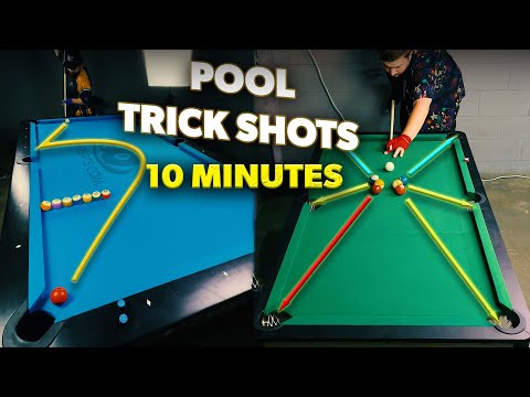 Ridiculous Pool Trick Shots | 10 minutes of awesomeness PT.2
