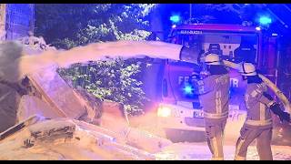 Brand in Baustoffhandel in Kleve