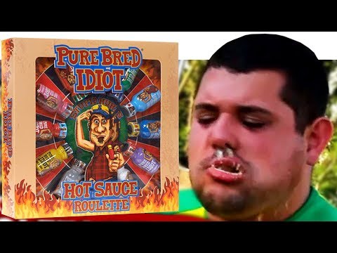 DESAFIO DA ROLETA MAIS QUENTE DO MUNDO | HOT SAUCE ROULETTE CHALLENGE