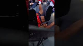That crash had to HURT! #WWE #SummerSlam