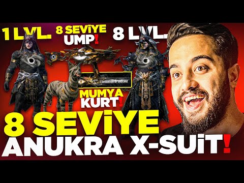 SONUNDA YENİ X-SUİT ve 8 SEVİYE UMP TÜM SEVİYELER! AŞIRI İYİ! PUBG Mobile