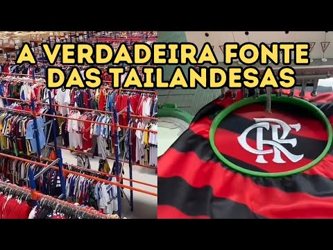 PAGUE BARATO EM CAMISAS TAILANDESAS - DESCOBRI A FONTE