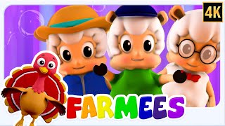 Cinq petits moutons, plus de comptines et de dessins animés pour enfants